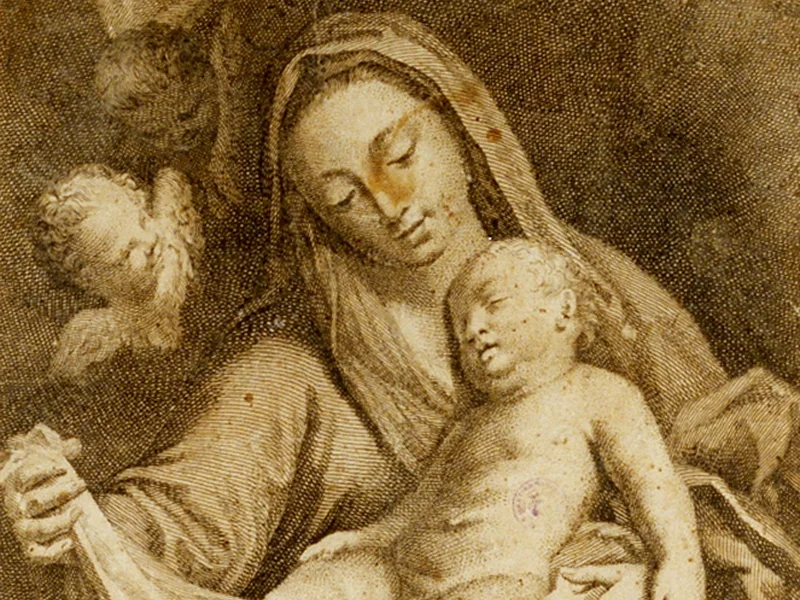 1689-Giovanni Antonio Faldoni - Madonna con Bambino - Certosa e Museo Nazionale di San Martino, Napoli